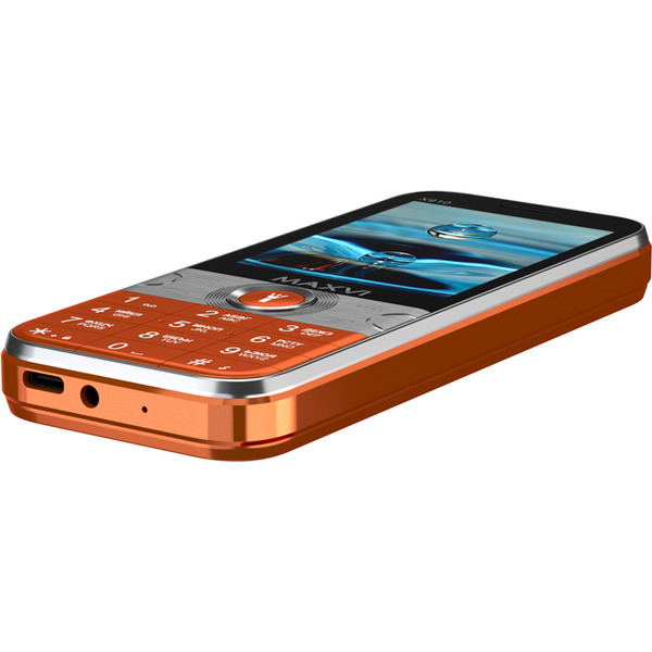 Мобильный телефон Maxvi X910 (оранжевый)