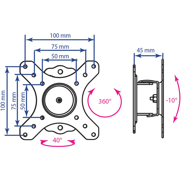 Кронштейн Kromax GALACTIC-1