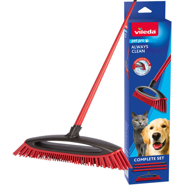 Щетка для пола Vileda Pet Pro Always Clean для шерсти и волос