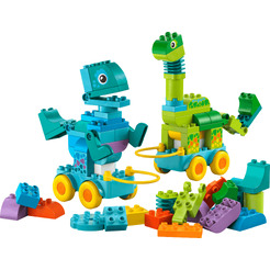 Конструктор Lego Duplo Динозавры на колесах 3в1 10451