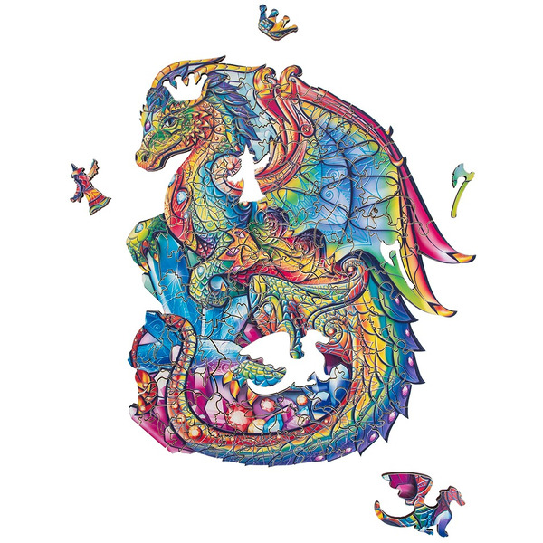 Сувенирный пазл MASTER WOOD Дракон SWPD