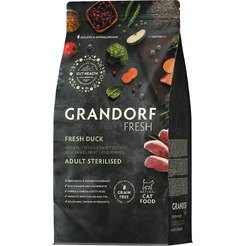 Сухой корм для кошек Grandorf Adult Sterilised Fresh Duck&Sweet Potato (400г)