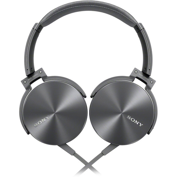 Наушники с микрофоном Sony Sony MDR-XB950AP (серые)
