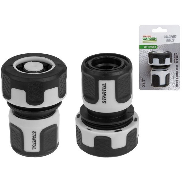 Муфта Startul Garden быстросъемная 3/4" с аквастопом ST6017-08-3/4