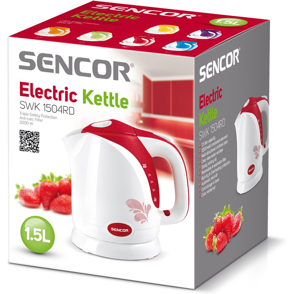 Электрочайник Sencor SWK 1504RD