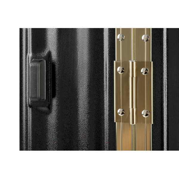 Чемодан DoubleW E087# (M,черный)