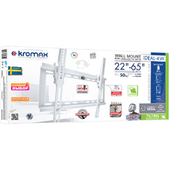 Кронштейн Kromax IDEAL-4 (белый)