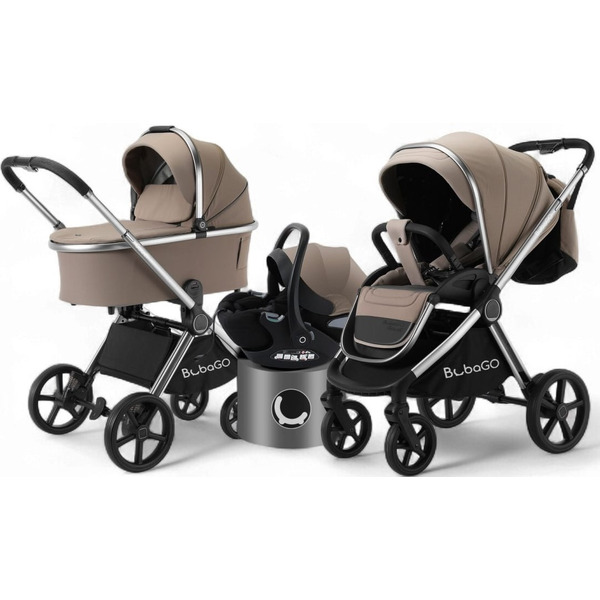 Детская универсальная коляска Bubago Gaudi 3 в 1 BG 195-2 (бежевый)