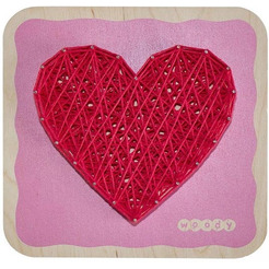 Набор для создания поделок Woody Цвик-арт. Сердце 02000