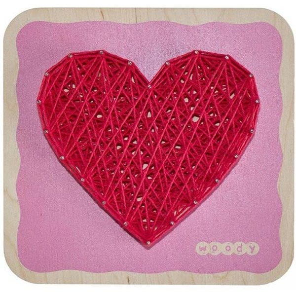 Набор для создания поделок Woody Цвик-арт. Сердце 02000