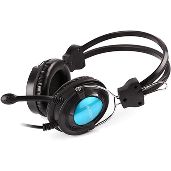 A4TECH Гарнитура HS-19-3 Blue