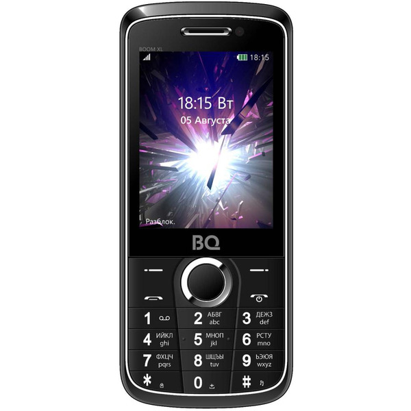 Мобильный телефон BQ-Mobile Boom XL черный (BQ-2805)