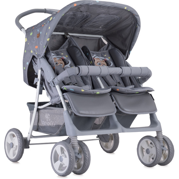 Детская коляска LORELLI Twin Grey Cool Cat