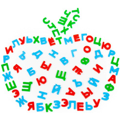 Алфавит Полесье Первые уроки (66 букв, магнит)