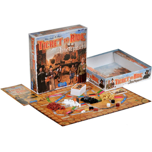 Настольная игра Hobby World Ticket to Ride: Амстердам 952100