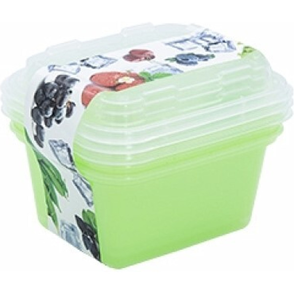Набор контейнеров для заморозки BEROSSI Zip mini ИК 84543000 (киви)