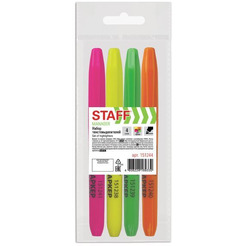 Набор текстовыделителей Staff Manager 151244 (4 шт)