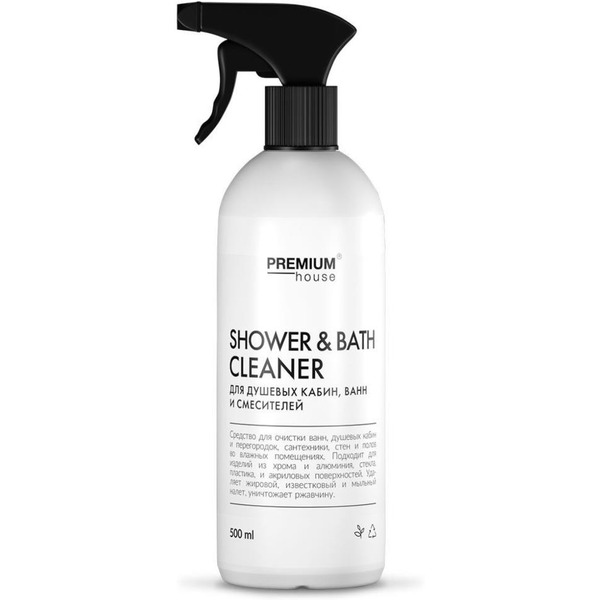 Средство PREMIUM HOUSE для душевых кабин, ванн и смесителей,  500мл