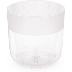 Горшок цветочный Альтернатива Линель М8401 (прозрачный)