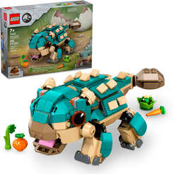 Конструктор LEGO Jurassic World 76962 Малыш Бампи: Анкилозавр