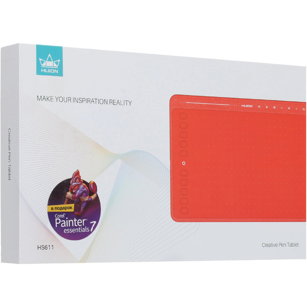 Графический планшет Huion HS611 (серый космос)