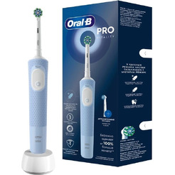 Электрическая зубная щетка Oral-B Vitality Pro D103.413.3 Protect X Clean D103.413.3 (голубой)