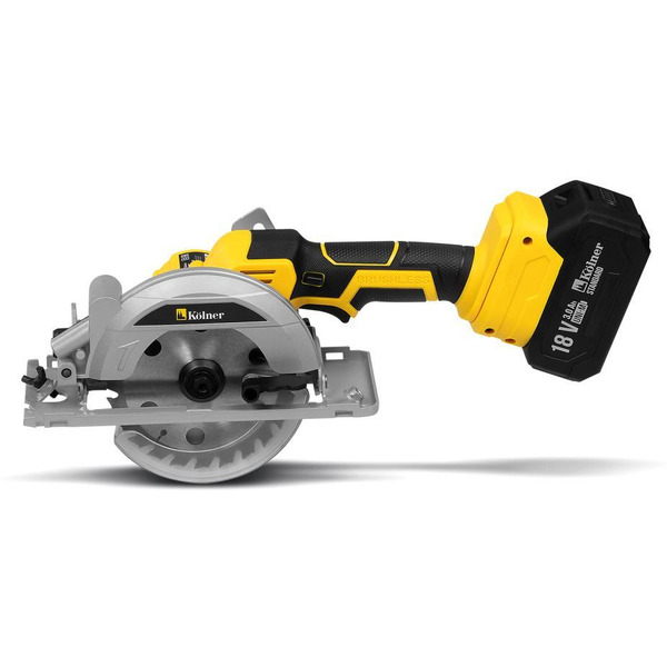 Аккумуляторная дисковая пила KOLNER KCW 18BL-125-1K