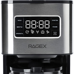 Капельная кофеварка RAGEX R404-000 (Серебристый)