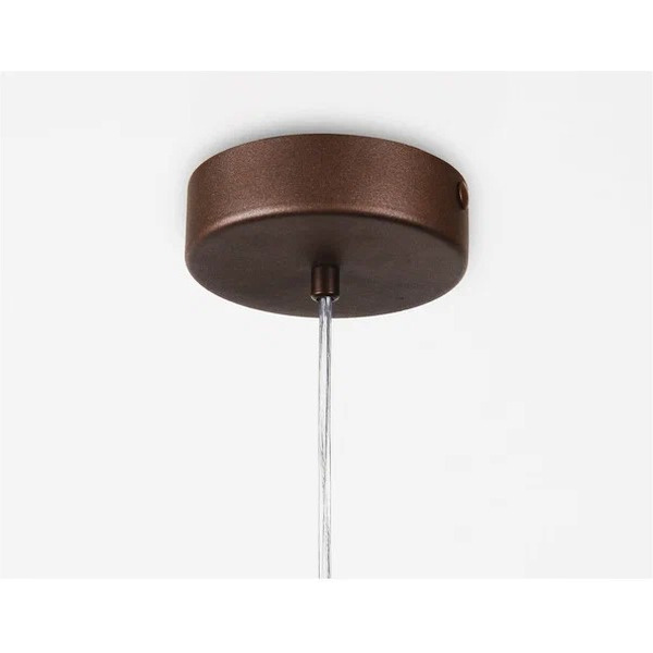 Подвесной светильник Ambrella Light с хрусталем TR5043 кофе/янтарь E27х1