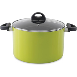 3700085 Eclipse кастрюля с крышкой 24 см 6,6 л  цвет лаймовый (Ferno green)