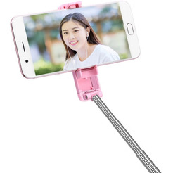 Монопод для селфи Followshow M1 Bluetooth (розовый)