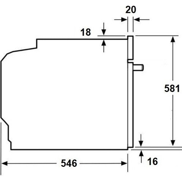 Электрический духовой шкаф Schtoff Decor 1200