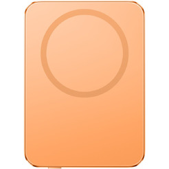 Внешний аккумулятор Xiaomi UltraThin Magnetic Power Bank 5000 15W MDY-20-EB BHR0975GL (оранжевый)