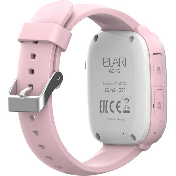 Часы-телефон Elari Go 4G (KP-4G-Go) розовый