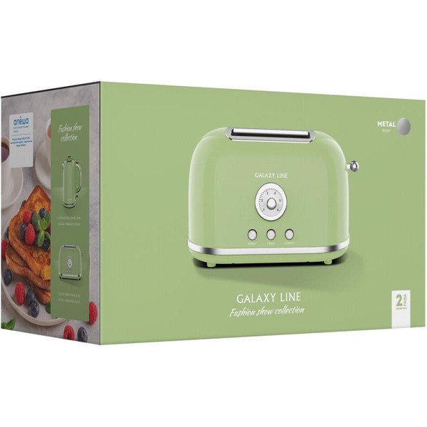 Тостер Galaxy Line GL2911 (оливковый)