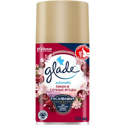 Освежитель воздуха Glade Automatic Пион и сочные ягоды сменн. баллон 269 мл 8991162600