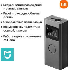 Лазерный дальномер Xiaomi Smart Laser Measure BHR5596GL (MJJGCJYD001QW)