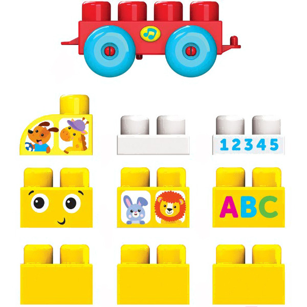 Развивающая игрушка Азбукварик Talky Blocks Автобус 2824