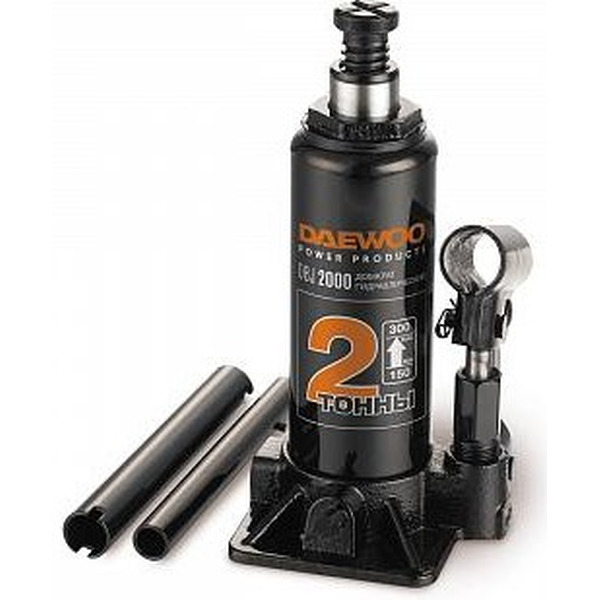 Бутылочный домкрат Daewoo Power DBJ 2000 2 тонны