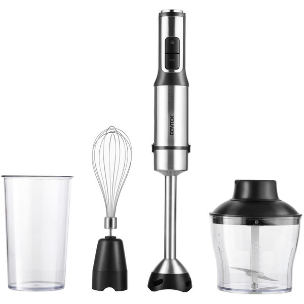 Блендер Centek CT-1330 (черный/сталь)