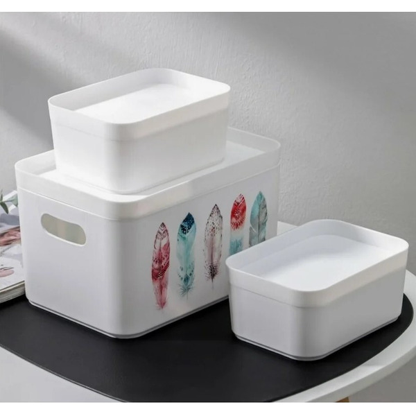 Набор органайзеров BEROSSI Serenity АС 55701000 (снежно-белый)