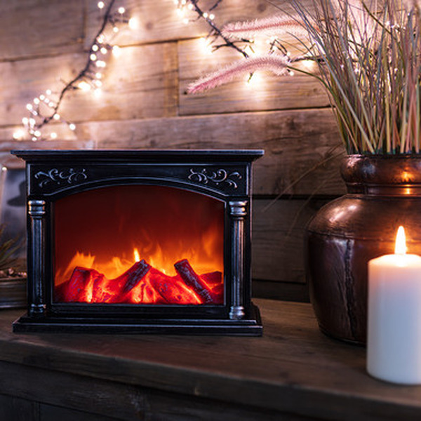 Светодиодный камин NEON-NIGHT Классика с эффектом живого огня 511-030