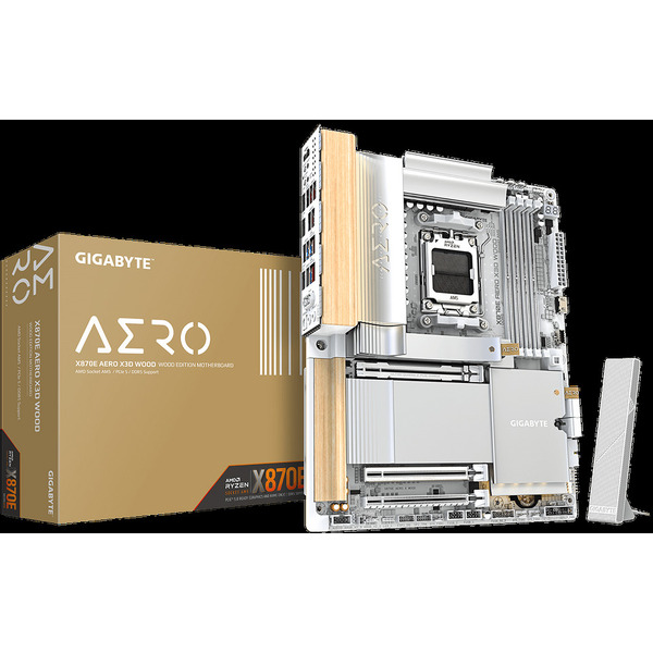 Материнская плата Gigabyte X870E Aero X3D Wood