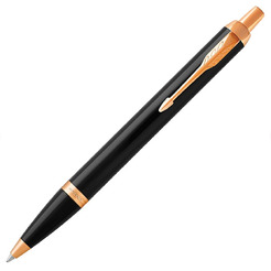 Ручка шариковая IM Core Black Lacquer GТ PARKER 142533 / 1931666