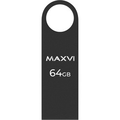 USB флеш Maxvi MK 64GB FD64GBUSB20C10MK (темно-серый)