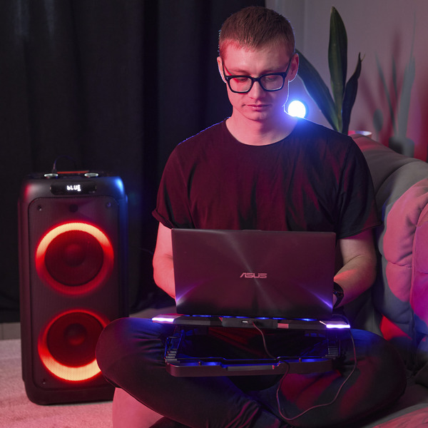 Подставка для ноутбука EVOLUTION LCS-07 RGB