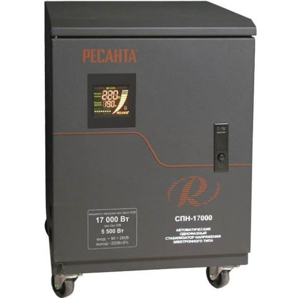 Стабилизатор напряжения Ресанта СПН-17000 (63/6/29)
