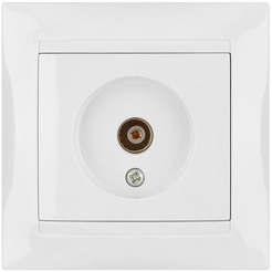 Розетка телевизионная TDM Лама SQ1815-0017