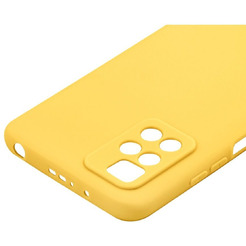 Накладка Case Coated для Xiaomi Redmi 10 (желтый)