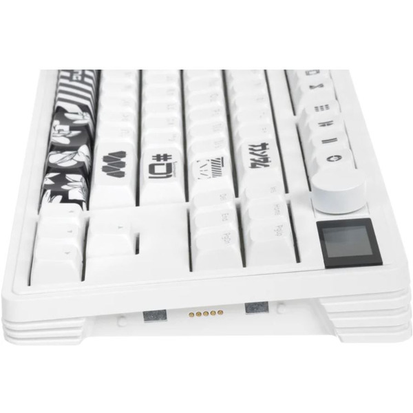 Клавиатура Дарк Проджект KD87A+Numpad (белый)